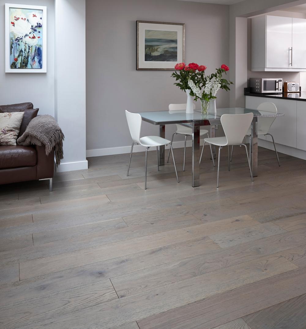 Oak Silver Pearl - Plank Flooring